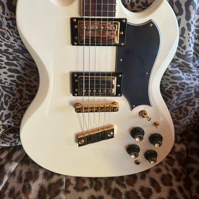 Guild Newark St. Collection Kim Thayil Signature Polara 2024 - Present - Vintage White image 6
