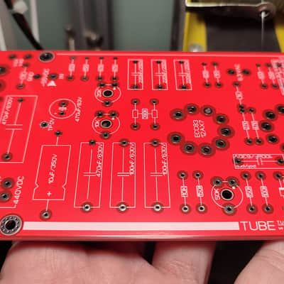 Tube Mono Amplifier 2xEL34 PP / 35Wrms ReDesign PCB (Elektor) PCB image 5