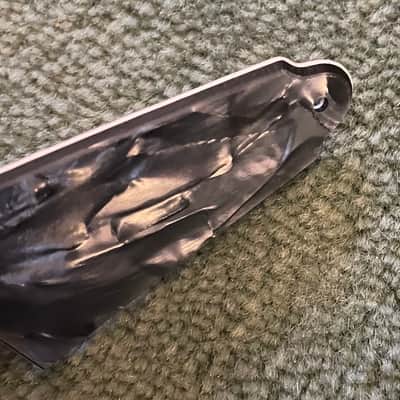 Unknown Pearloid truss rod cover 50s-90s Grey image 6