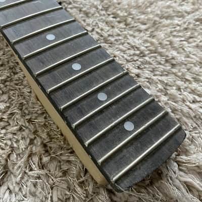 Paddle Headstock Guitar Maple Wood Neck, Rosewood Fingerboard image 5