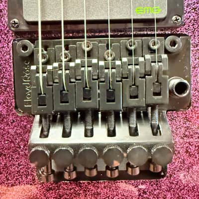 LTD Kirk Hammett KH-602 Purple Sparkle With Hard Case image 5