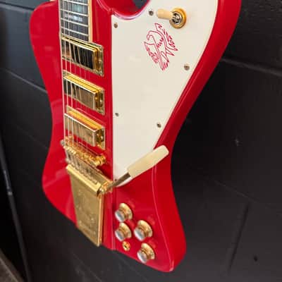 Epiphone '63 Firebird VII 2001 - Ember Red - RS Guitarworks Pickups, Electronic, and Setup - the David Hislop Firebird image 2