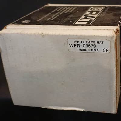 ProCo RAT Whiteface Reissue N.O.S. Never opened , used or plugged in .Orig box etc 2010s - image 3