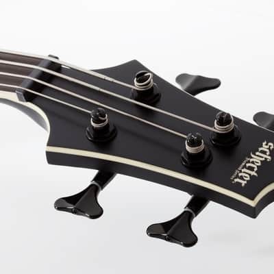 Schecter SLS Evil Twin-4 - Satin Black (1392) image 8