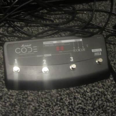 Marshall Code 50 guitar amp 50 watts 2010s with pedal image 11