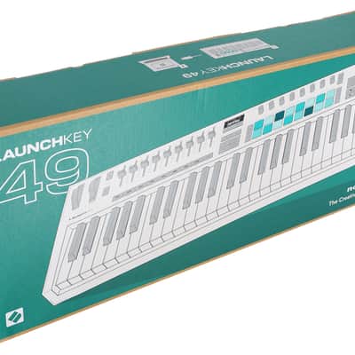 Novation Launchkey 49 MK4 White 49-key MIDI Keyboard Controller+On-Stage Bag image 11