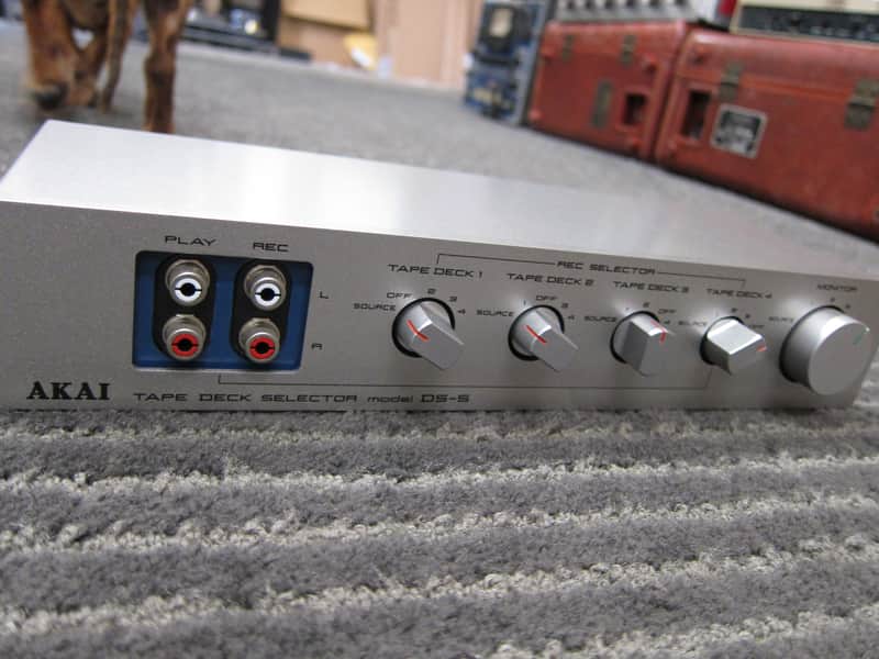 Rare Akai DS-5 Tape Deck Selector 4 Tape Deck inputs/outputs