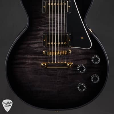 Gibson Custom Shop Made 2 Measure Les Paul Custom Figured Charcoal Widow 9.14 #CS600481 image 2