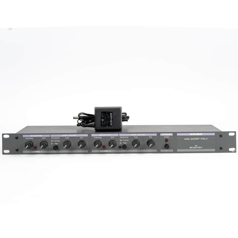 Aphex Model 104 Aural Exciter Type C2 with Big Bottom Rack Mount