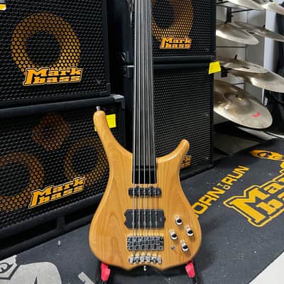 Warwick Infinity 5 Bass Fretless Natural image 1