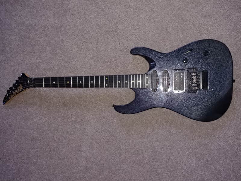 Kramer Proaxe Deluxe 1989 Black Sparkle | Reverb