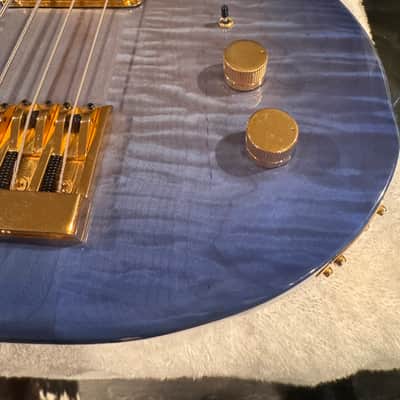 Rickenbacker 4004Cii Cheyenne II 2008 Blue Burst image 5