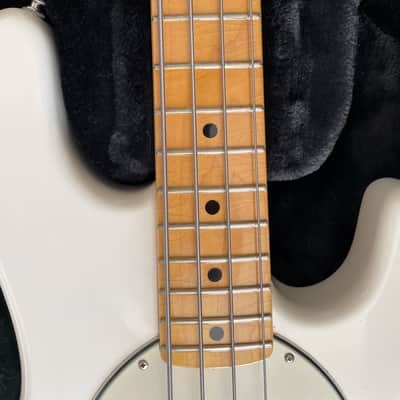 Ernie ball Musicman Stingray bass 1986 - White image 3
