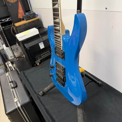 Used Jackson JS Series Dinky Arch Top JS32 DKA Left-Handed Electric Guitar Bright Blue image 11