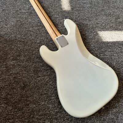 2016 Fender American Vintage '58 Precision Bass AVRI White Blonde image 4