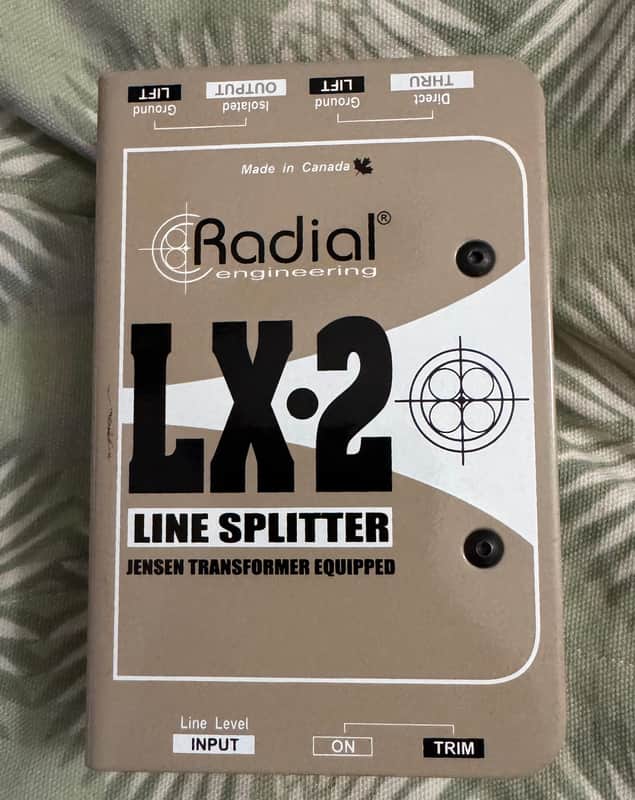 Radial LX-2 Passive Line-Level Splitter image 1
