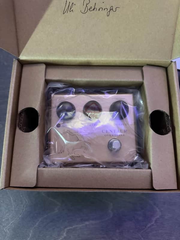 Behringer Centaur Overdrive Guitar Effect Pedal UNUSED w BOX Pre Lawsuit image 1