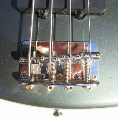 Yamaha RBX 270 J Bass Guitar, 2001 Metallic Green, P & J Pickups image 9