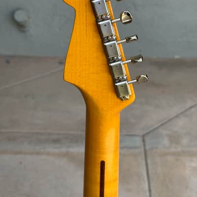 Fender Eric Johnson Stratocaster with Maple Fretboard 2014 White Blonde image 7