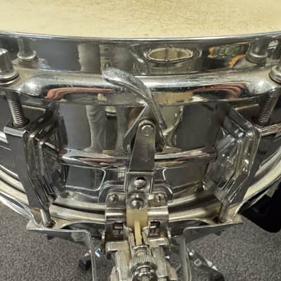 5" x 14" Ludwig LM410 Super-Sensitive 5x14" from 1965 (Chicago Keystone Badge) image 10