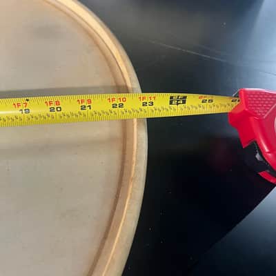 Slingerland Genuine Calf Skin 22" Bass Drum Head (RM3) image 5