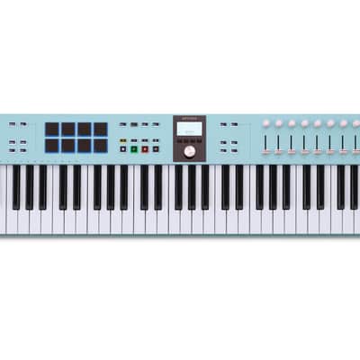 Arturia KeyLab Essential 61 Mk3 MIDI Keyboard Controller (Aquamarine) [DEMO]