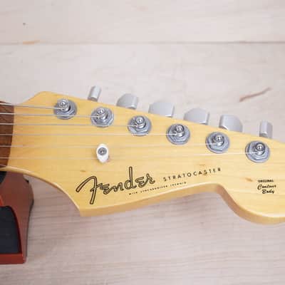 Fender Limited Edition ST-62QT Stratocaster MIJ 2013 Aqua Blue Quilt Top Japan w/ Bag image 3