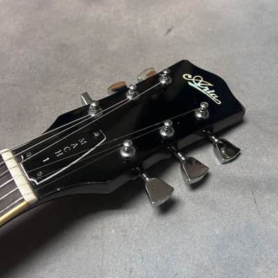 1975 Aria Mach 1 Les Paul Style Guitar Sunburst w/OHSC RARE SET NECK MODEL image 3