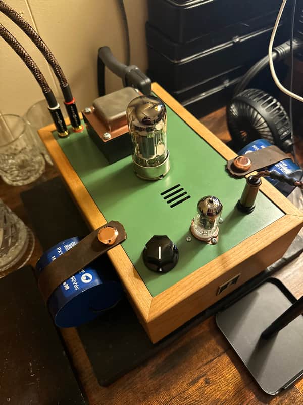 Bottlehead Crack with speedball 2025 - Wood, sage green, copper image 1