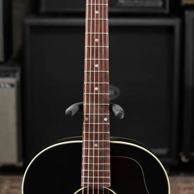 Gibson '50s J-45 Original Acoustic/Electric Guitar - Ebony with Hardshell Case image 6