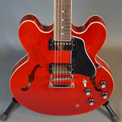 Epiphone ES-335 Semi-Hollow Electric Cherry - New Old Stock image 2