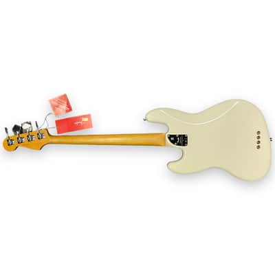 Fender AM. PRO II Jazz, Olympic White / Rosewood *ON ORDER ETA Jan 2026 image 6