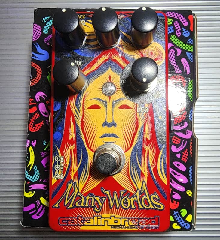Catalinbread Many Worlds Phaser 2022 - Present - Red Graphic image 1