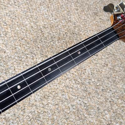 RICK TURNER 1995 Electroline 1 Lined Fretless Bass Guitar - Piezo Pickups, only 7.7 lbs! image 8