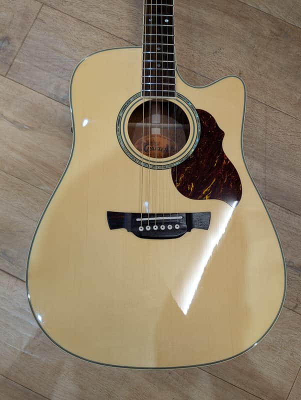 Crafter DE8/N Electro Acoustic Guitar image 1