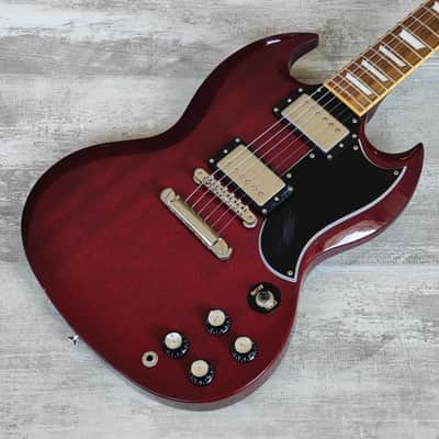 2014 Edwards (by ESP Japan) E-SG-120LT2 SG w/Seymour Duncan's (Cherry Red) image 1