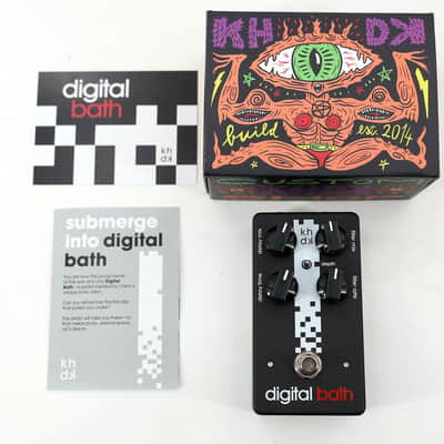 KHDK Digital Bath Chino Moreno Deftones Signature Filter-Delay Modulation Pedal - Limited Edition Black image 4