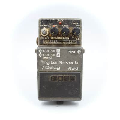 Boss RV-3 Digital Reverb / Delay Pink Label Guitar Effect Pedal FK97704 image 2