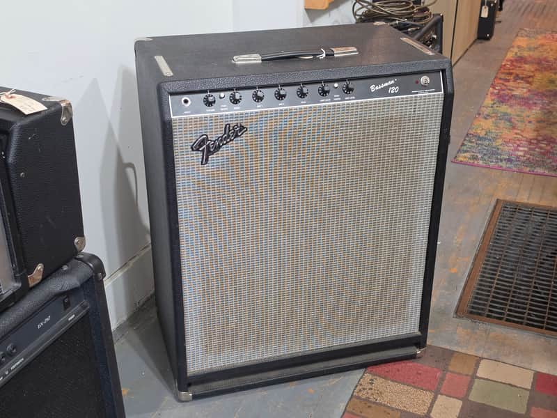 Fender Bassman 120 Combo 1980's  - Black image 1