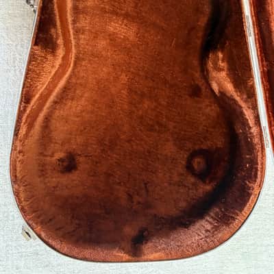 Vintage 1970's Ovation Deep Bowl Acoustic Guitar Case Round Back Brown USA - No Guitar CASE ONLY image 24