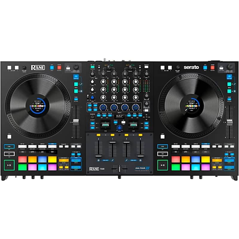 Rane FOUR 4-Channel DJ Controller 2023 - Present - Black image 1