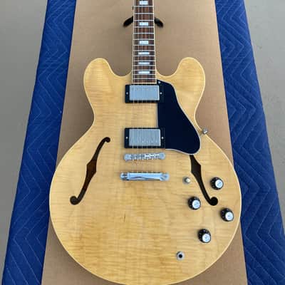 Gibson ES-335 Block 2021- Antique Natural image 2