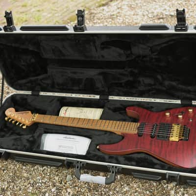 Jackson USA Signature Phil Collen PC1 Satin Stain - Satin Trans Red image 13