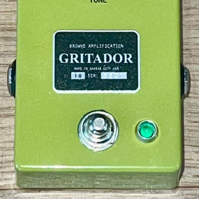 Browne Amplification Gritador Classic Overdrive 1.0 , Green. Dead Mint & Ships Ultra Fast Too ! image 2