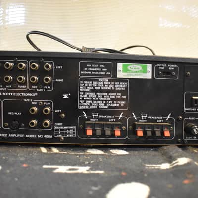 HH Scott 460A Integrated Stereo Amplifier - Silver image 5