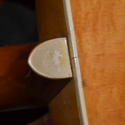 Epiphone Blackstone archtop acoustic 1940's Natural, project guitar. image 15
