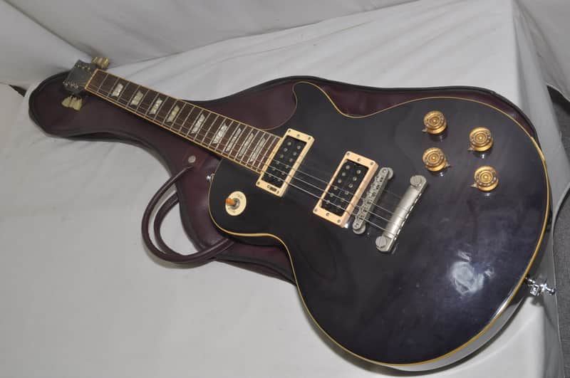 Burny Les Paul Type VH-1 Electric Guitar Ref No. 7411 image 1