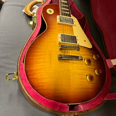 Gibson 1960 Reissue Les Paul V2 #001655 2021 - Tomato Soup Burst image 3