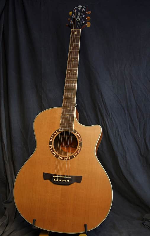 Crafter Guitars GAE-15/N Acoustic Electric Guitar | Reverb