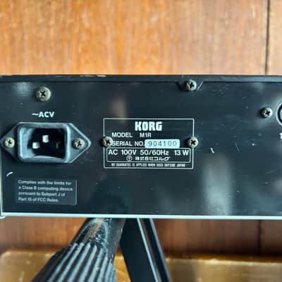 Immagine Korg M1R MUSIC WORKSTATION rack-mount module of M1 New internal battery - 6